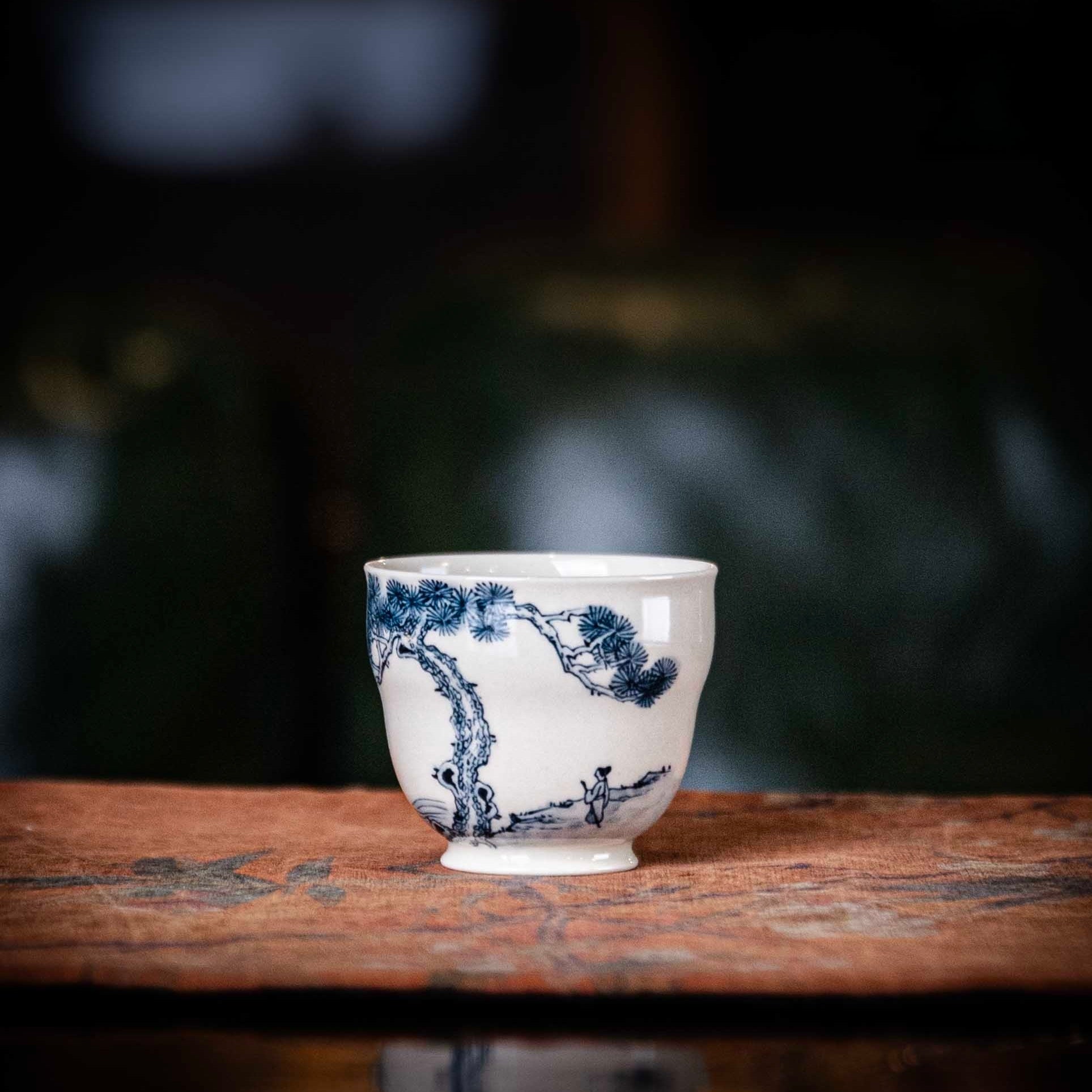 Song Zhen 80cc - Jing De Zhen Porcelain Gaiwan - zycs_China