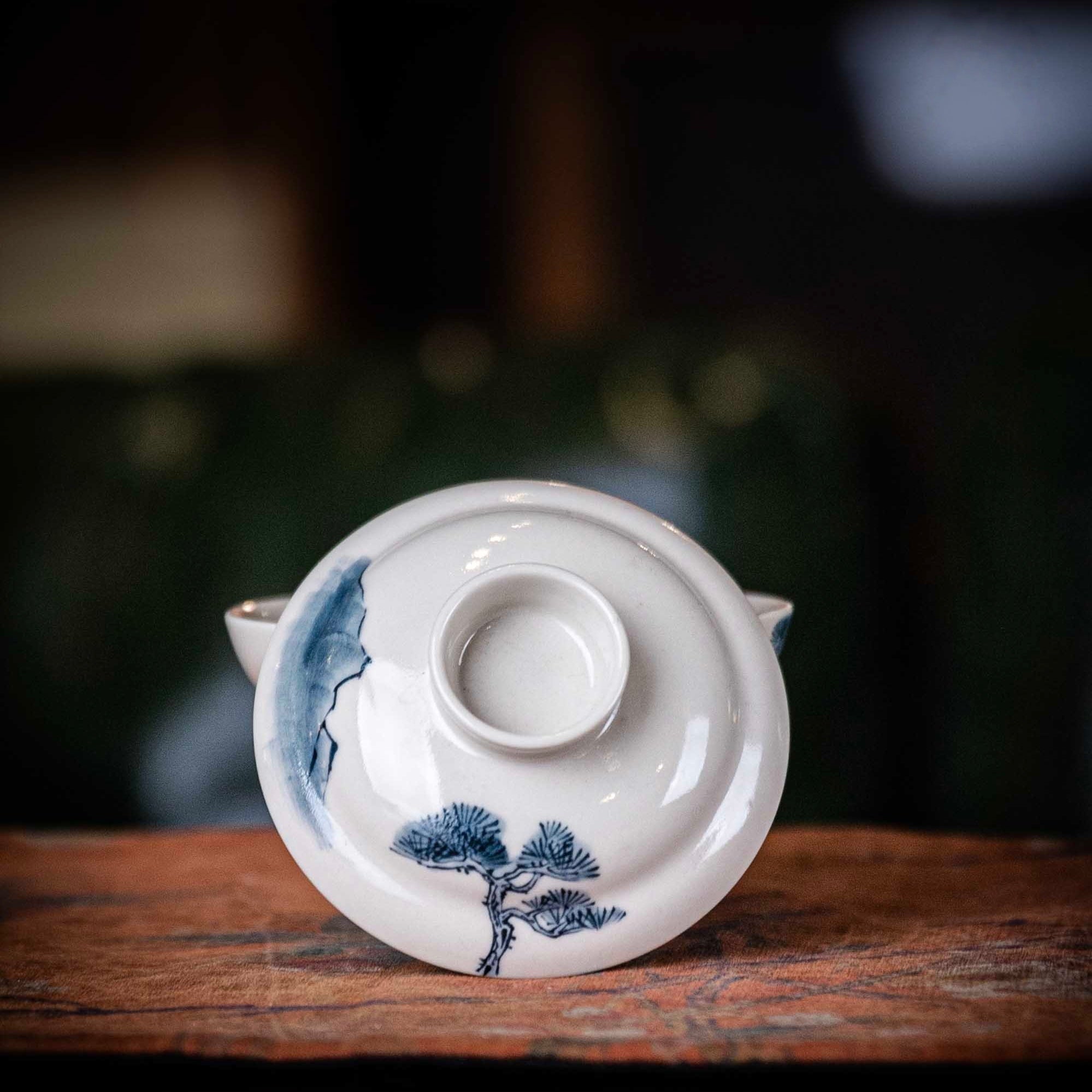 Song Zhen 80cc - Jing De Zhen Porcelain Gaiwan - zycs_China