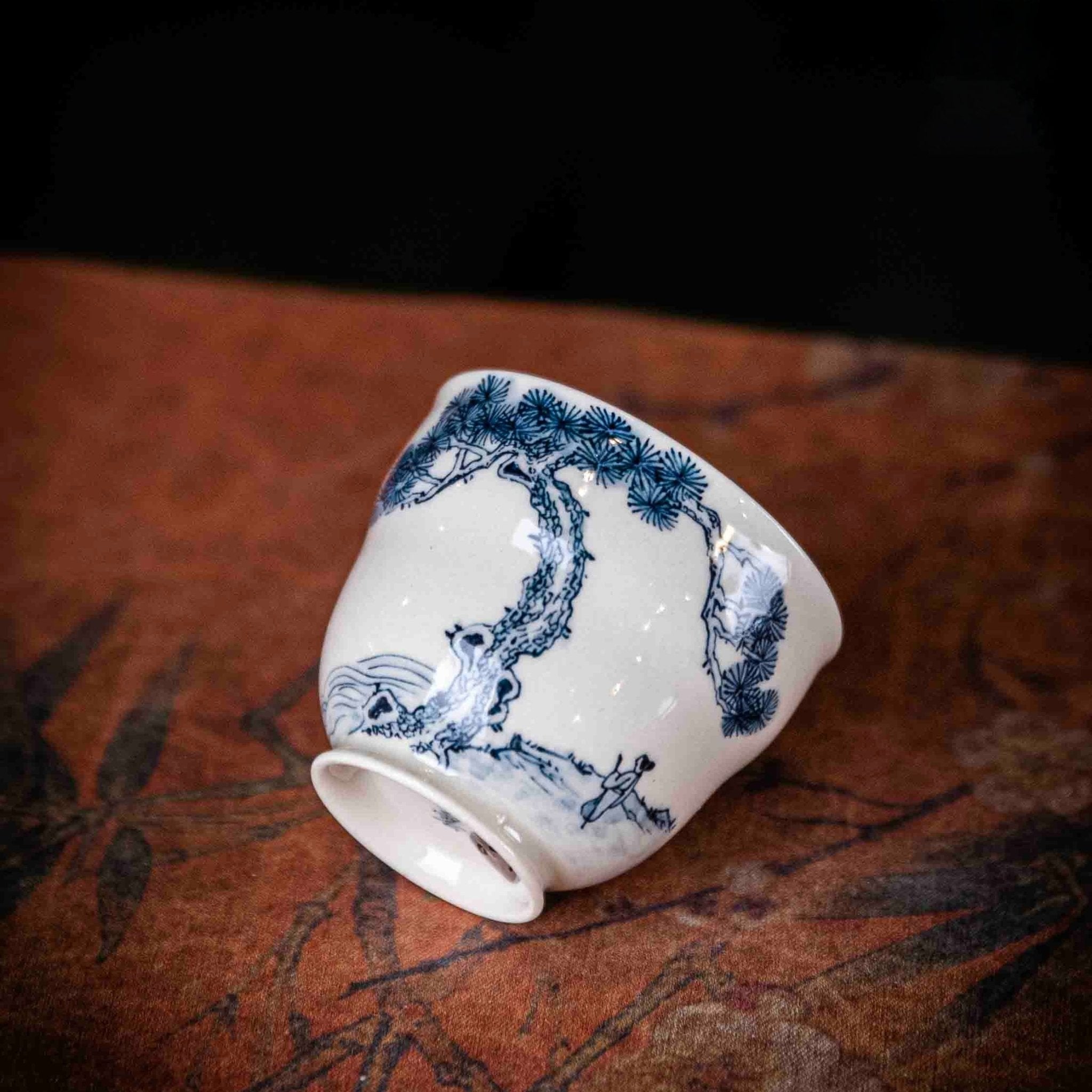 Song Zhen 80cc - Jing De Zhen Porcelain Gaiwan - zycs_China