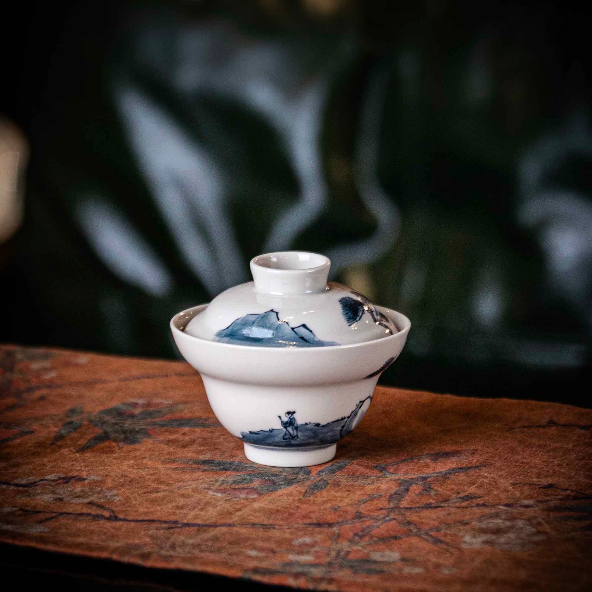 Song Zhen 80cc - Jing De Zhen Porcelain Gaiwan - zycs_China