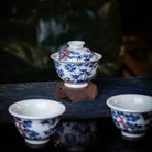 Song Zhu Mei 110cc - Jing De Zhen Porcelain Gaiwan - zycs_China