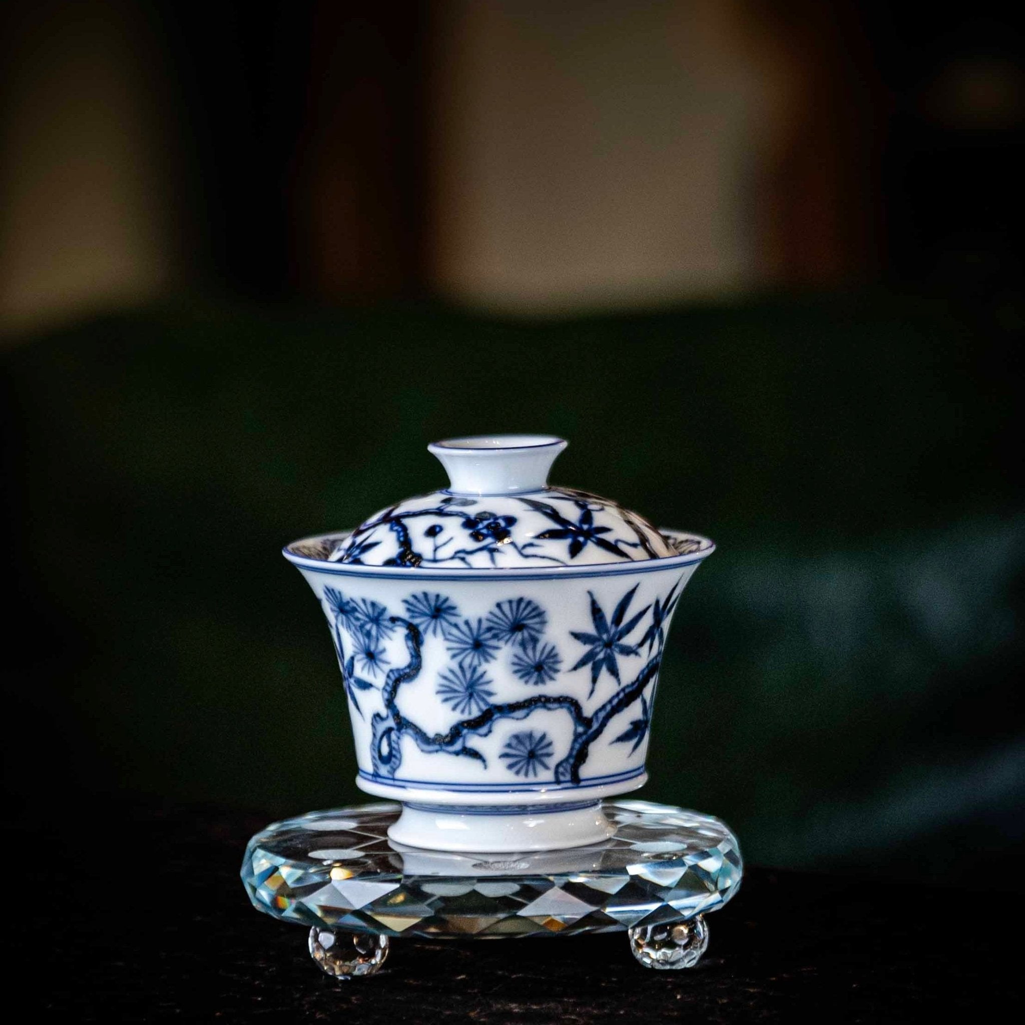 Song Zhu Mei 110cc - Jing De Zhen Porcelain Gaiwan - zycs_China