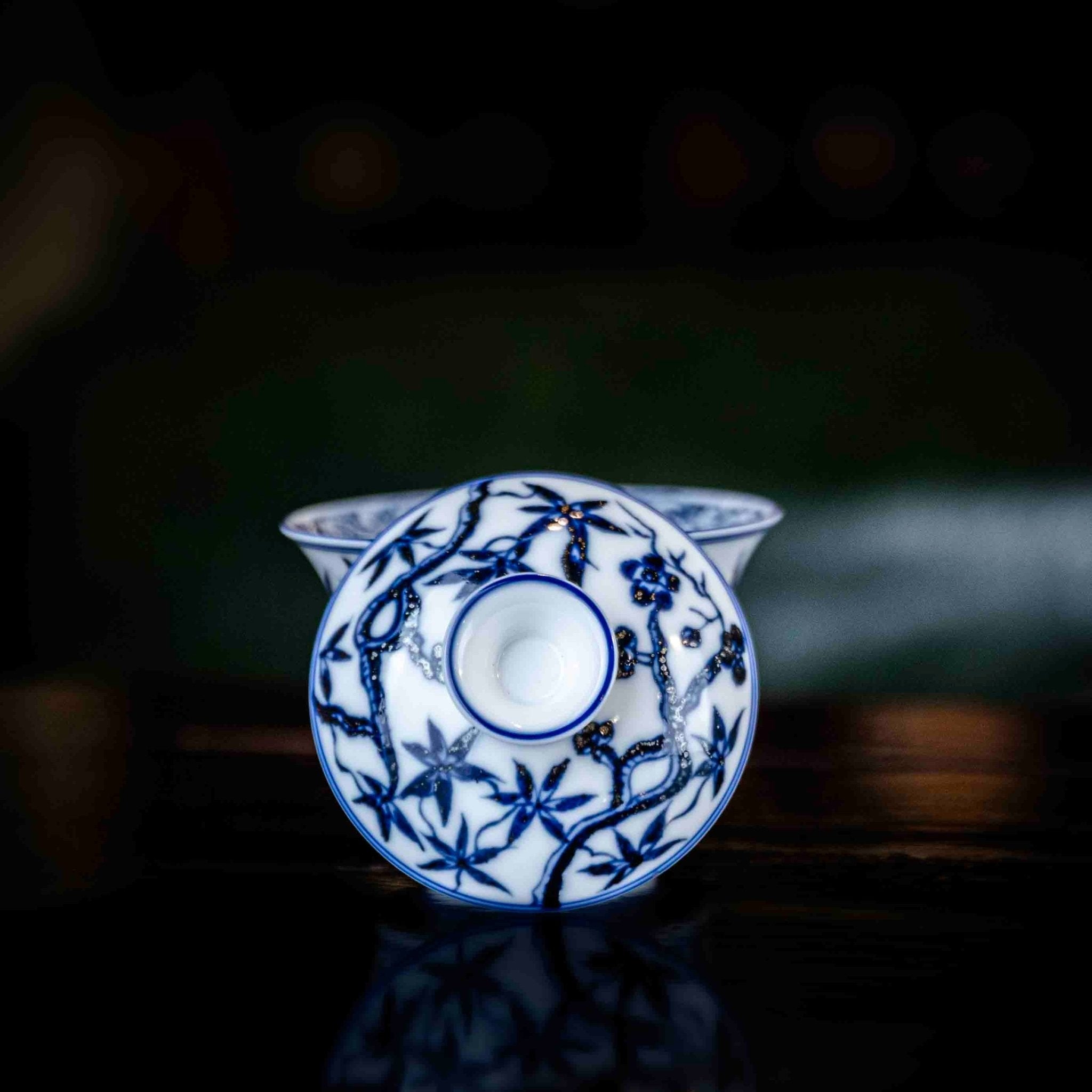 Song Zhu Mei 110cc - Jing De Zhen Porcelain Gaiwan - zycs_China