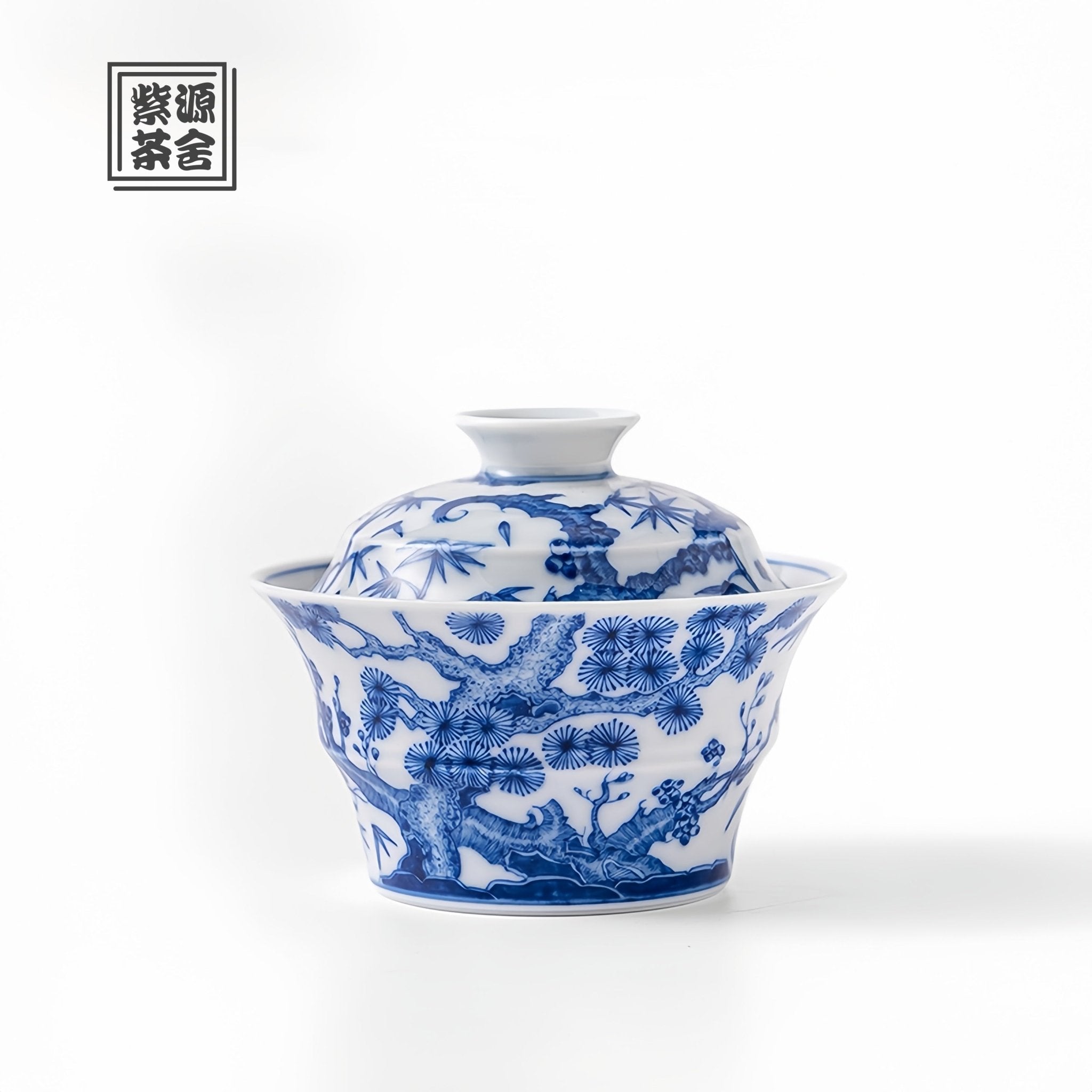 Song Zhu Mei 110cc - Jing De Zhen Porcelain Gaiwan - zycs_China