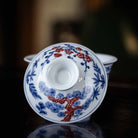 Song Zhu Mei 110cc - Jing De Zhen Porcelain Gaiwan - zycs_China
