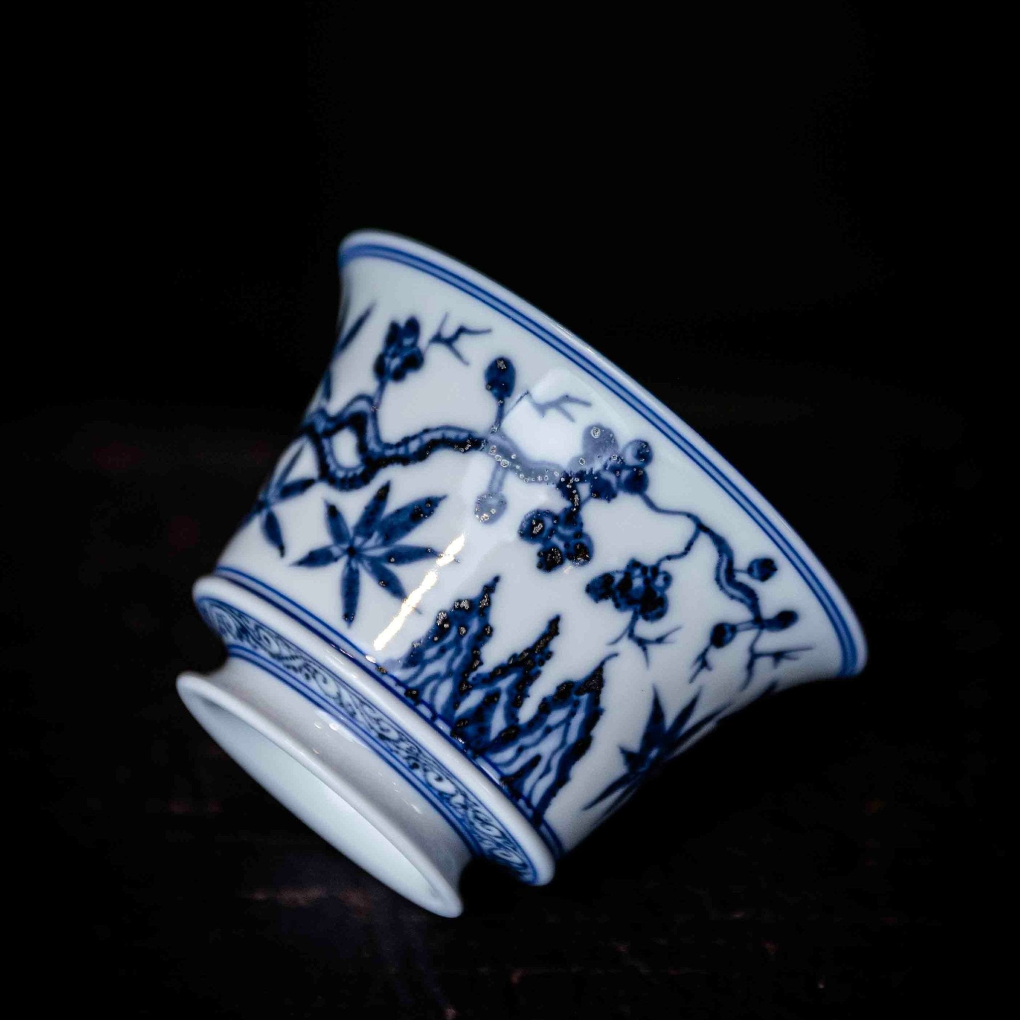 Song Zhu Mei 110cc - Jing De Zhen Porcelain Gaiwan - zycs_China