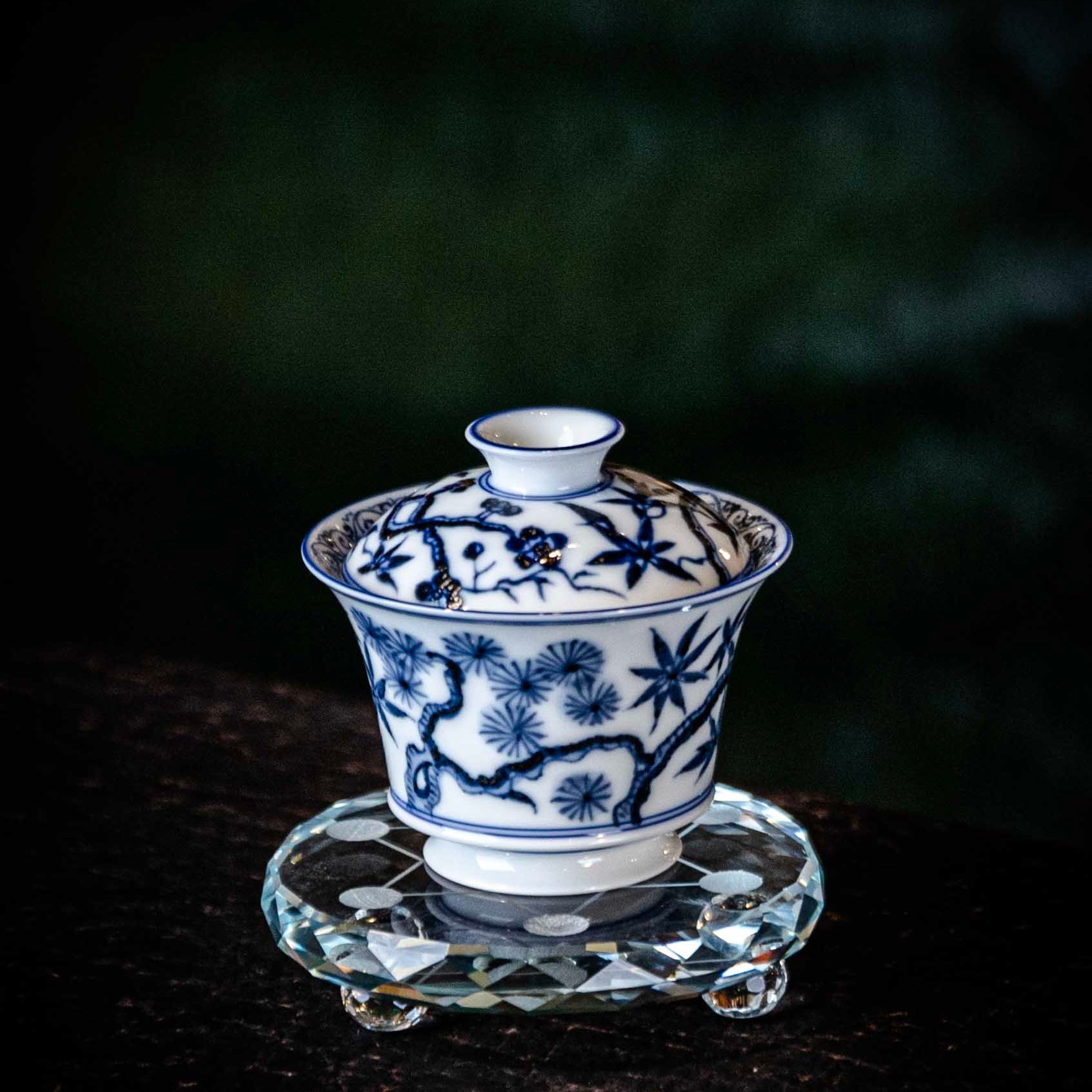 Song Zhu Mei 110cc - Jing De Zhen Porcelain Gaiwan - zycs_China