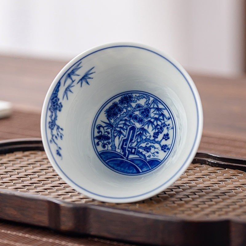 Song Zhu Mei 110cc - Jing De Zhen Porcelain Gaiwan - zycs_China