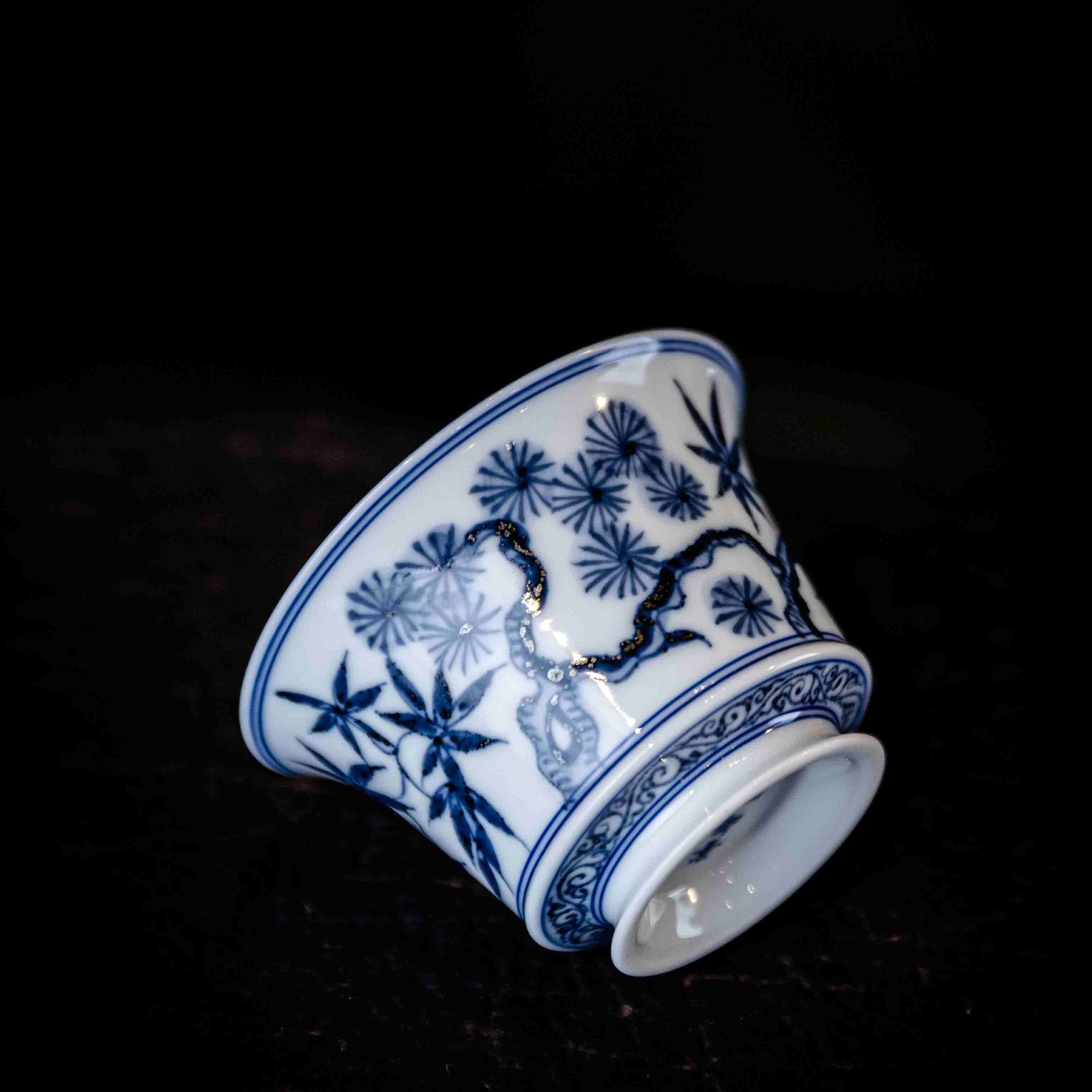 Song Zhu Mei 110cc - Jing De Zhen Porcelain Gaiwan - zycs_China