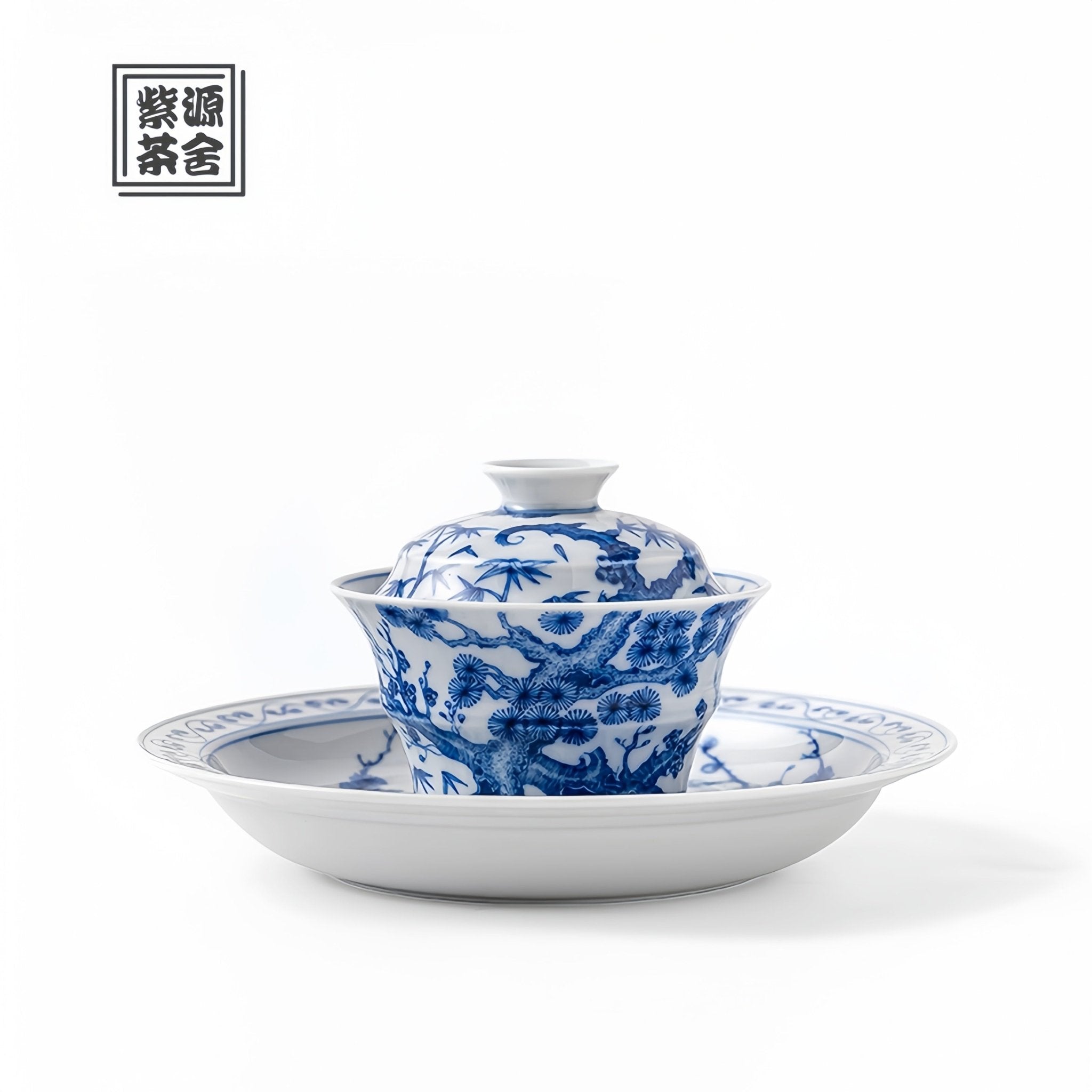 Song Zhu Mei 110cc - Jing De Zhen Porcelain Gaiwan - zycs_China