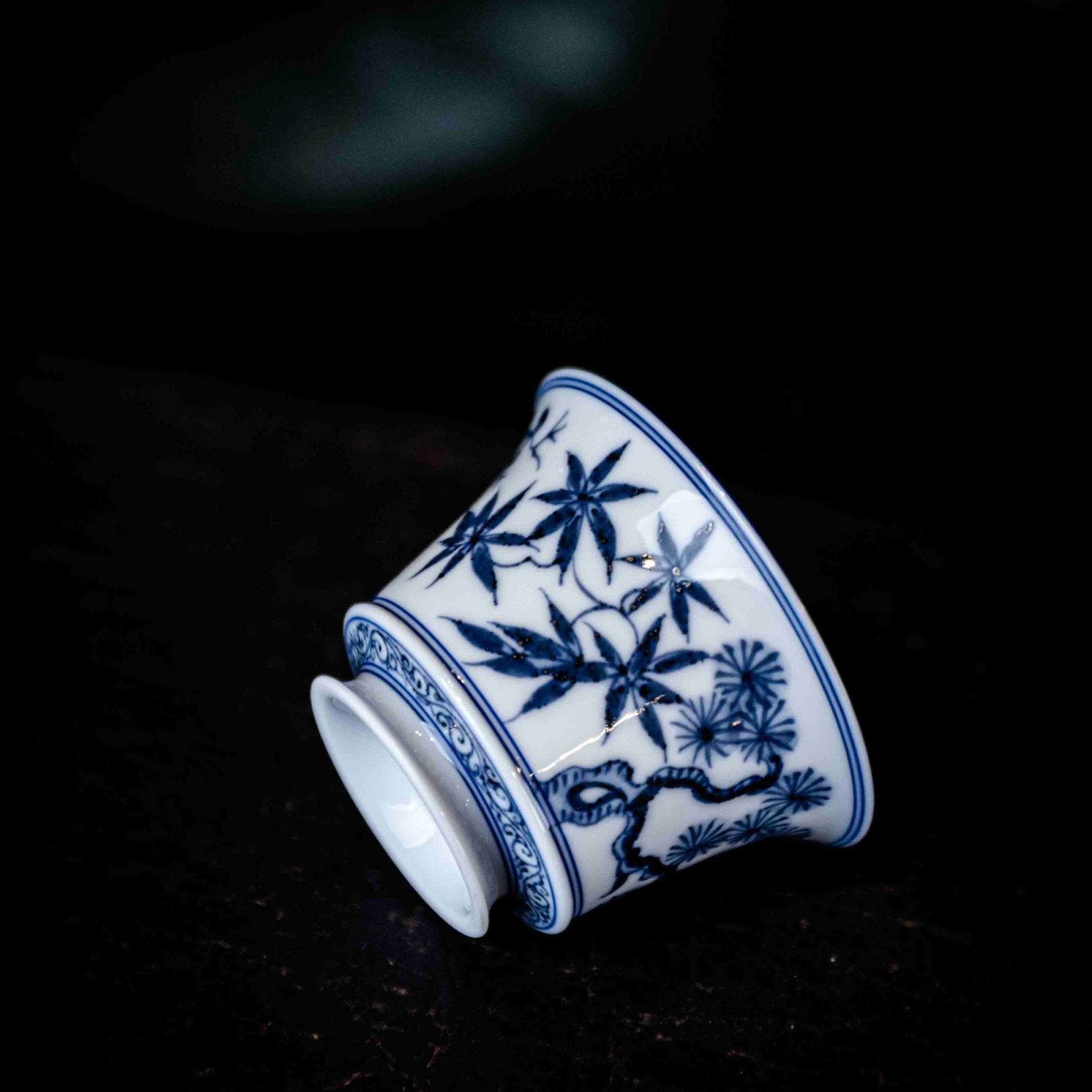 Song Zhu Mei 110cc - Jing De Zhen Porcelain Gaiwan - zycs_China