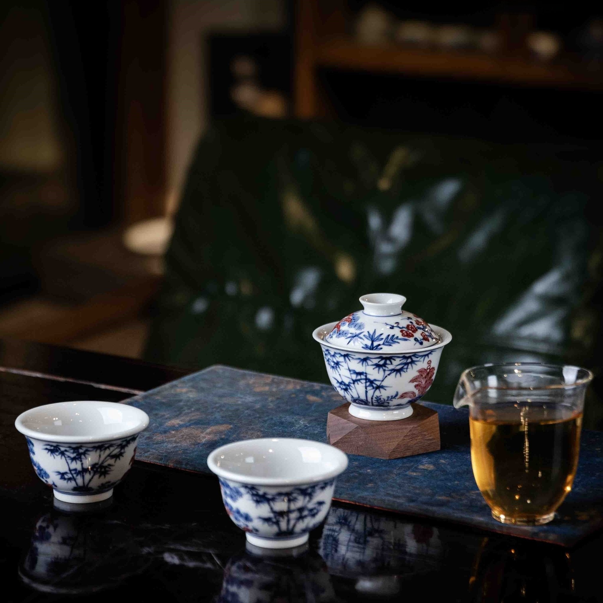 Song Zhu Mei 110cc - Jing De Zhen Porcelain Gaiwan - zycs_China