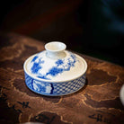 Song Zhu Mei 125cc - Jing De Zhen Porcelain Gaiwan - zycs_China