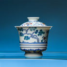 Song Zhu Mei 160cc - Jing De Zhen Porcelain Gaiwan - zycs_China