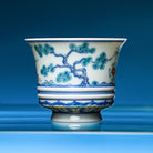 Song Zhu Mei 160cc - Jing De Zhen Porcelain Gaiwan - zycs_China