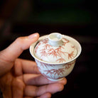 Song Zhu Mei 70cc - Jing De Zhen Porcelain Gaiwan - zycs_China
