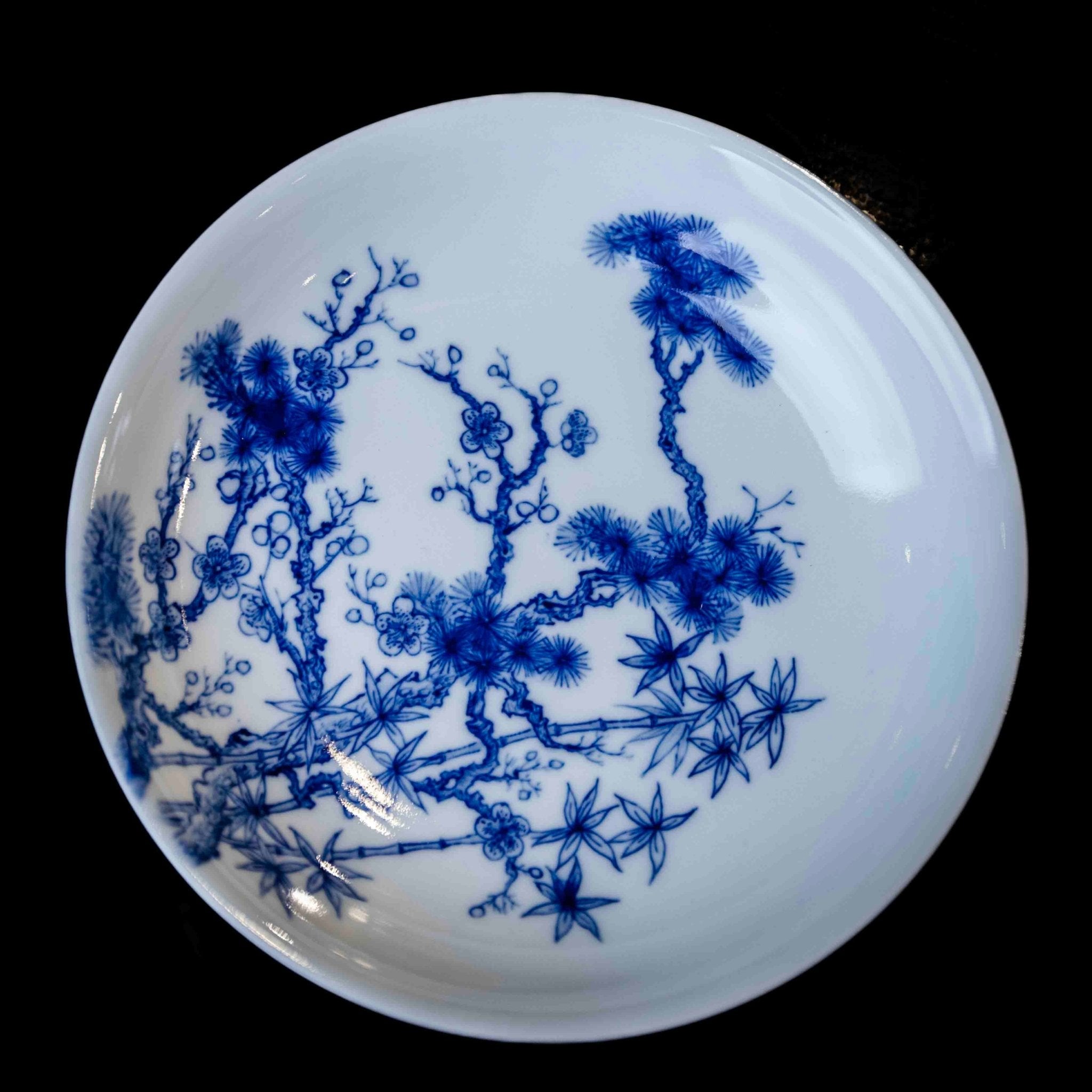 Song Zhu Mei 80cc - Jing De Zhen Porcelain Gaiwan - zycs_China