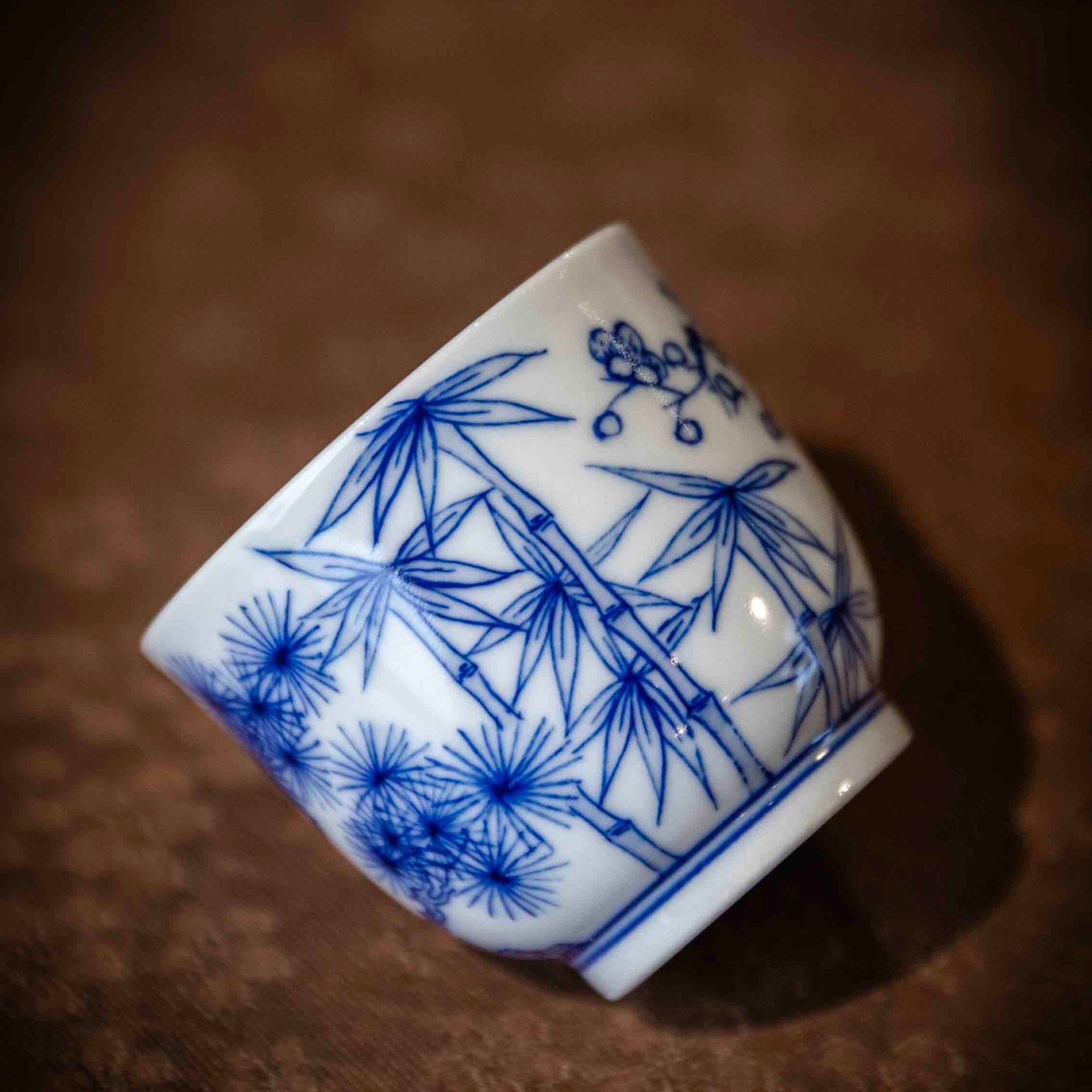 Song Zhu Mei 80cc - Jing De Zhen Porcelain Gaiwan - zycs_China