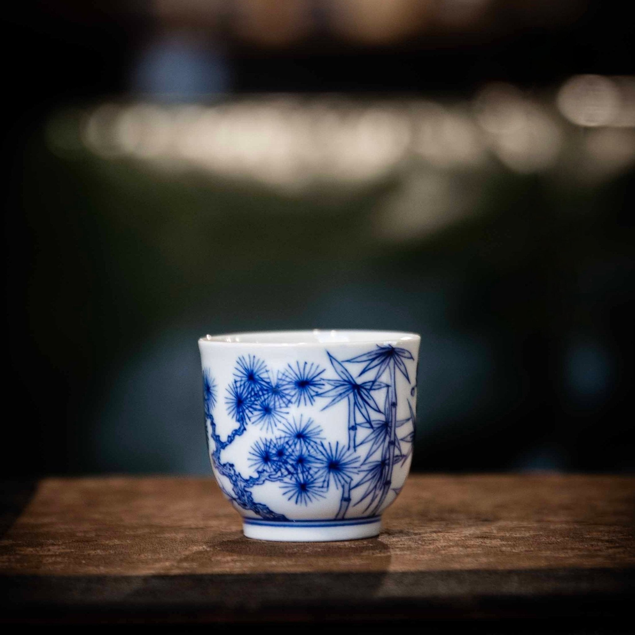 Song Zhu Mei 80cc - Jing De Zhen Porcelain Gaiwan - zycs_China