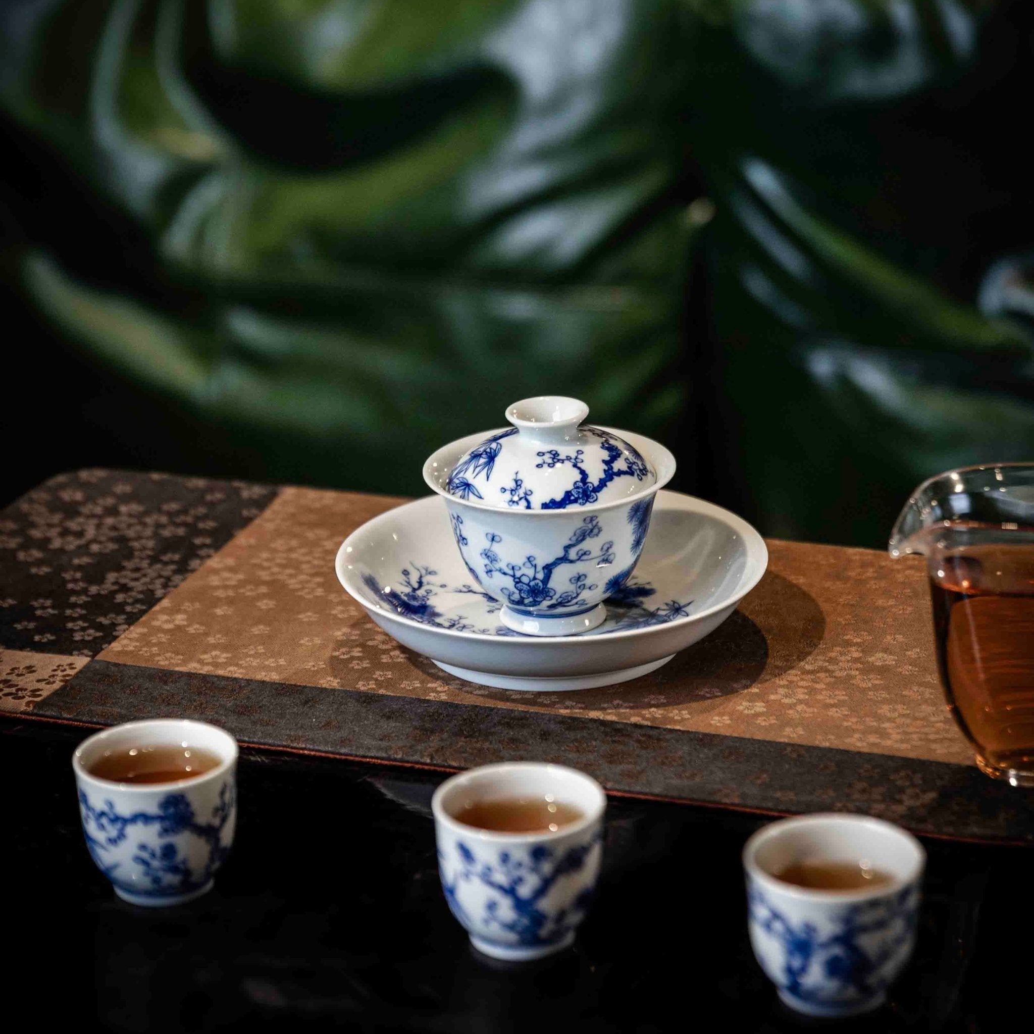 Song Zhu Mei 80cc - Jing De Zhen Porcelain Gaiwan - zycs_China