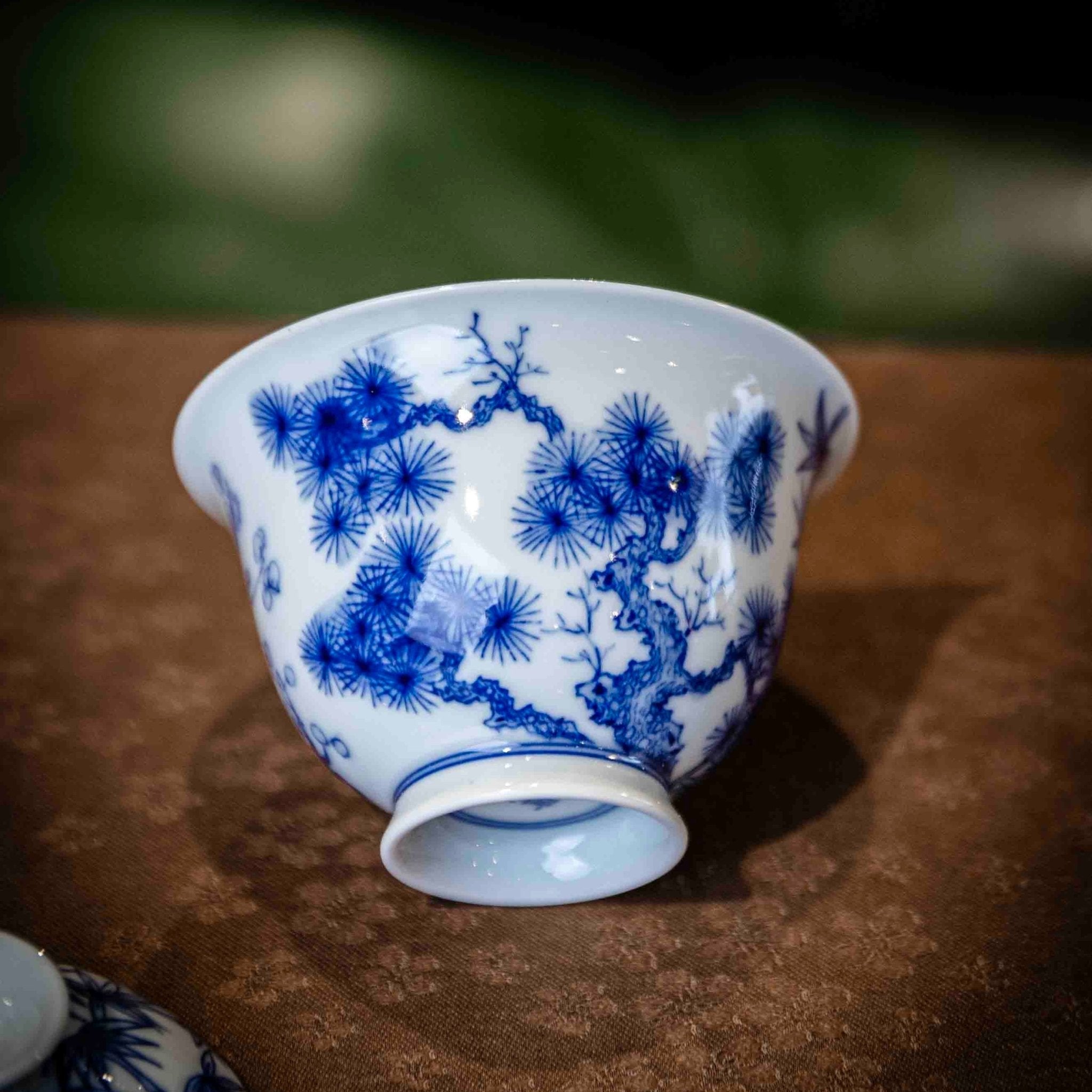 Song Zhu Mei 80cc - Jing De Zhen Porcelain Gaiwan - zycs_China