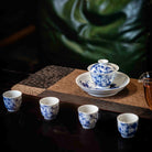 Song Zhu Mei 80cc - Jing De Zhen Porcelain Gaiwan - zycs_China