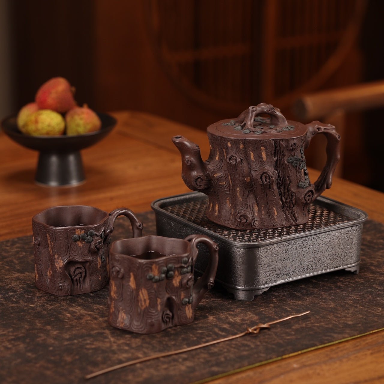 Song Zhuang 280cc - Yixing Handmade Teapot - zycs_China