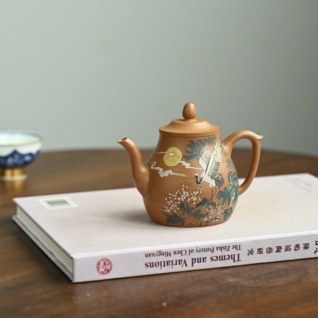 Tai Bai Zui Jiu 200cc - Yixing Handmade Teapot - zycs_China - tea - teapot