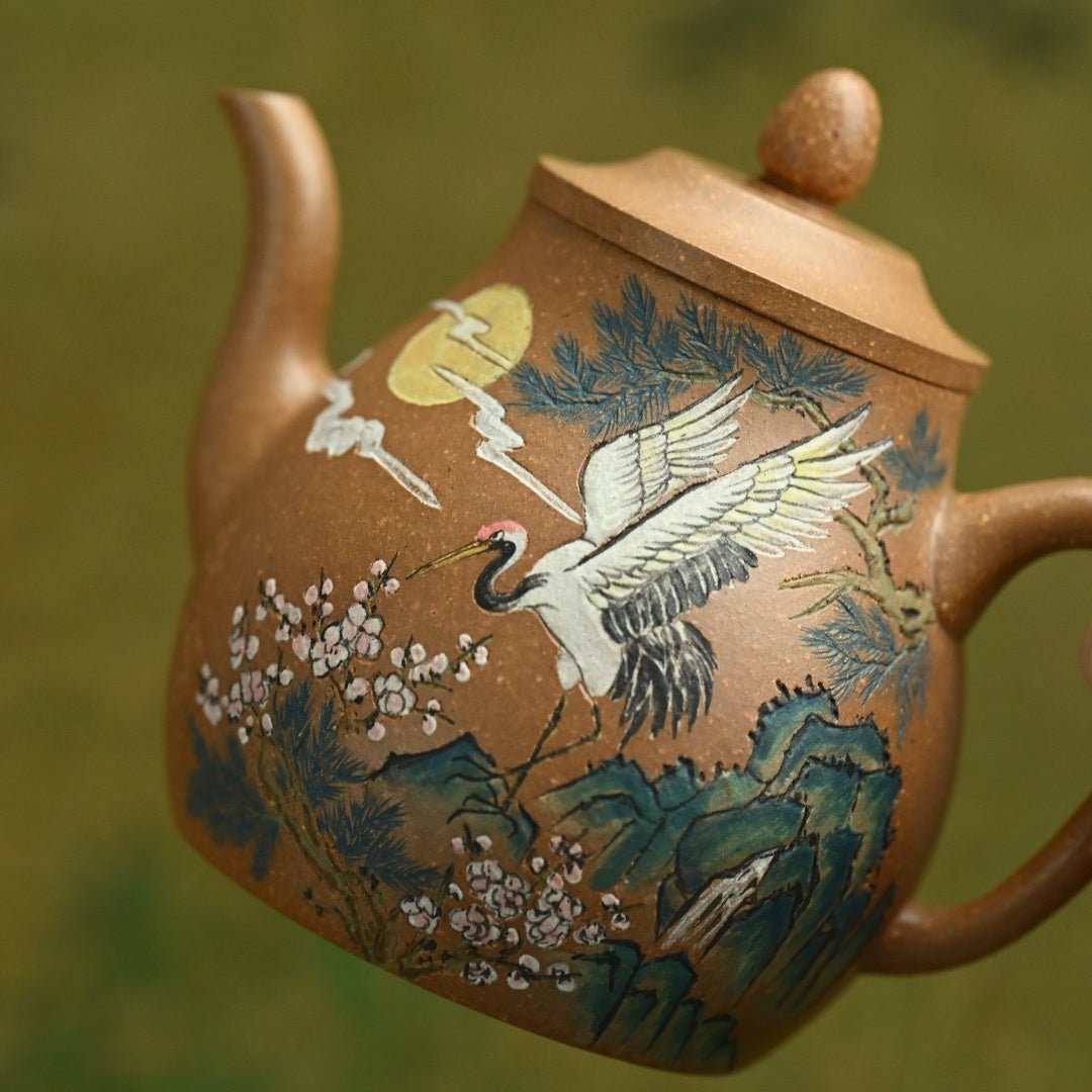 Tai Bai Zui Jiu 200cc - Yixing Handmade Teapot - zycs_China - tea - teapot