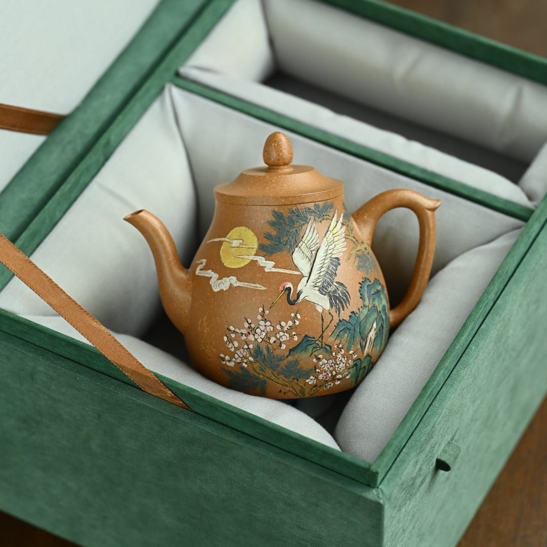 Tai Bai Zui Jiu 200cc - Yixing Handmade Teapot - zycs_China - tea - teapot