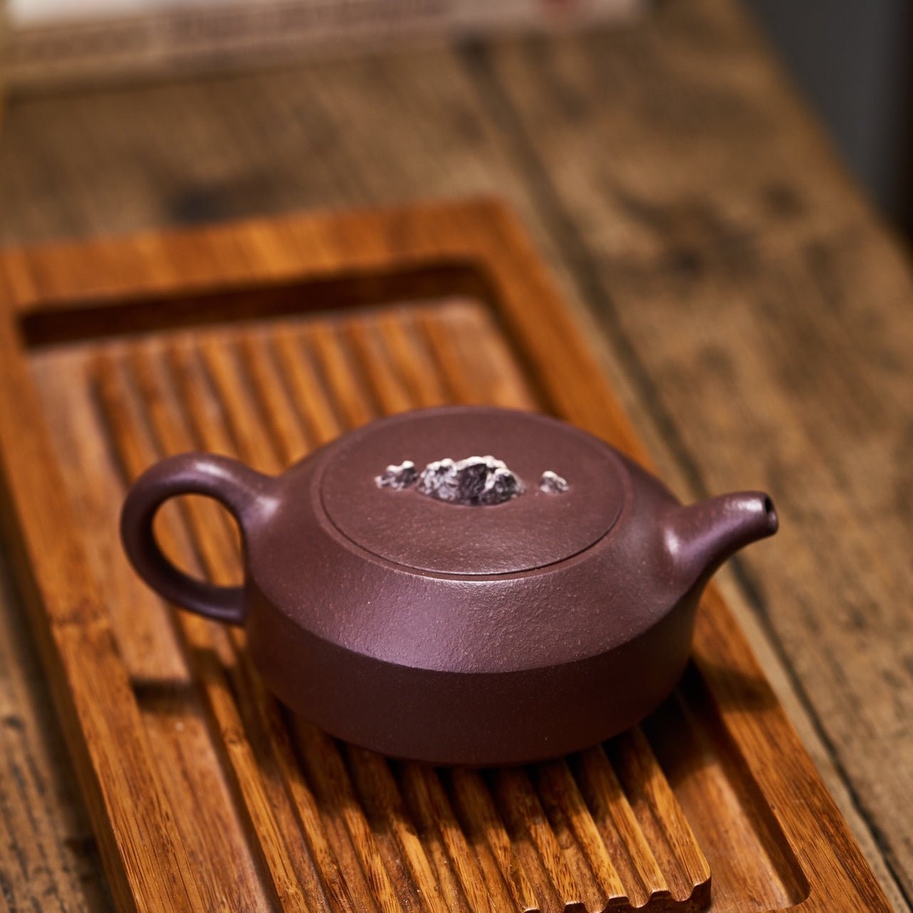 Tai Hu Shan Shi 170cc - Yixing Handmade Teapot - zycs_China - tea - teapot