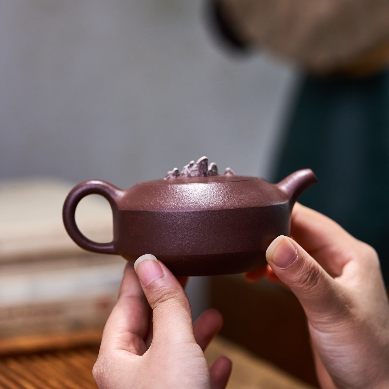 Tai Hu Shan Shi 170cc - Yixing Handmade Teapot - zycs_China - tea - teapot