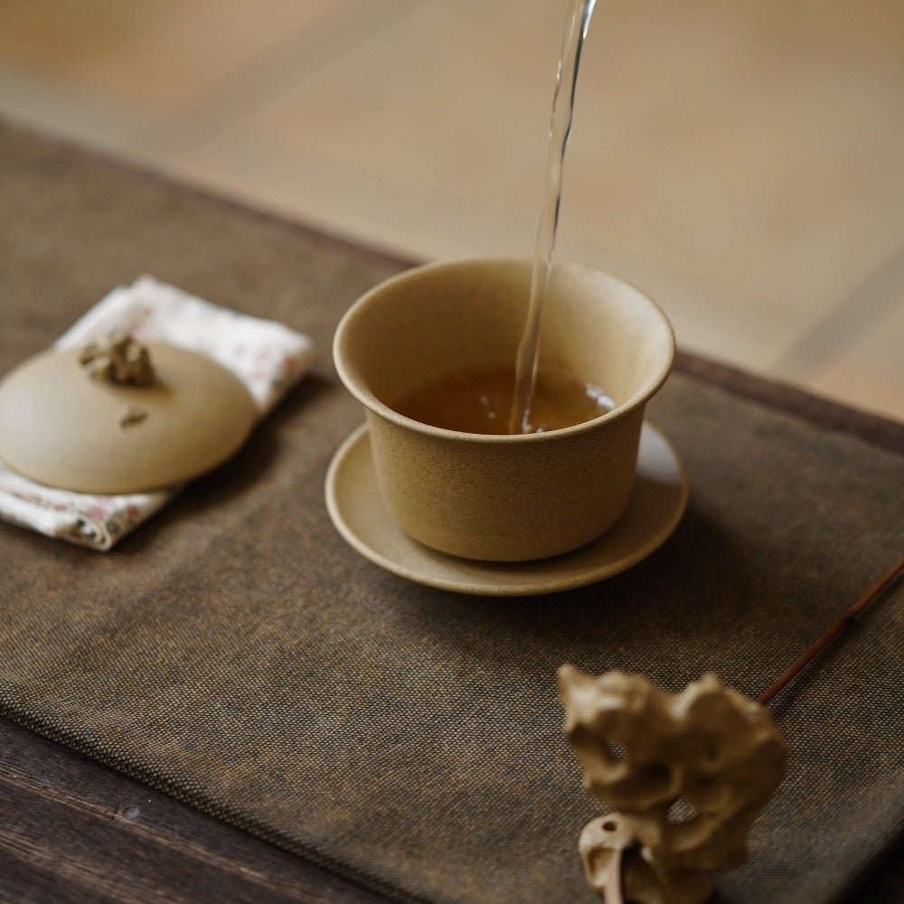 Tai Hu Shi 200cc - Yixing Handmade Gaiwan - zycs_China