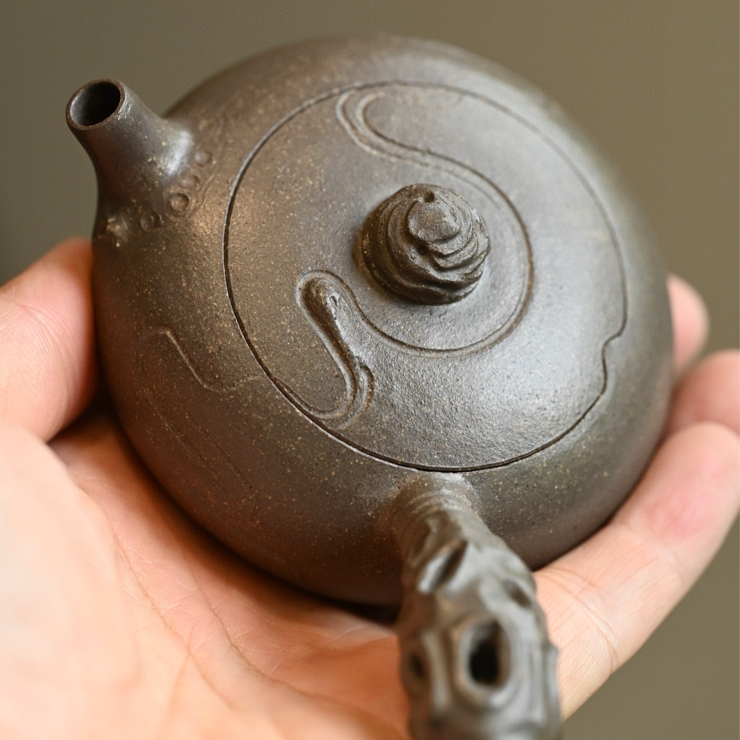 Tai Hu Shi Ce Ba 120cc - Yixing Handmade Teapot - zycs_China