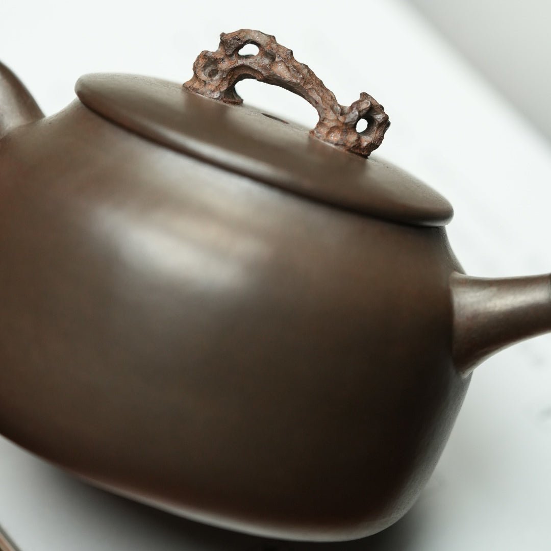Tai Hu Shi Qu 90cc - Yixing Handmade Teapot - zycs_China