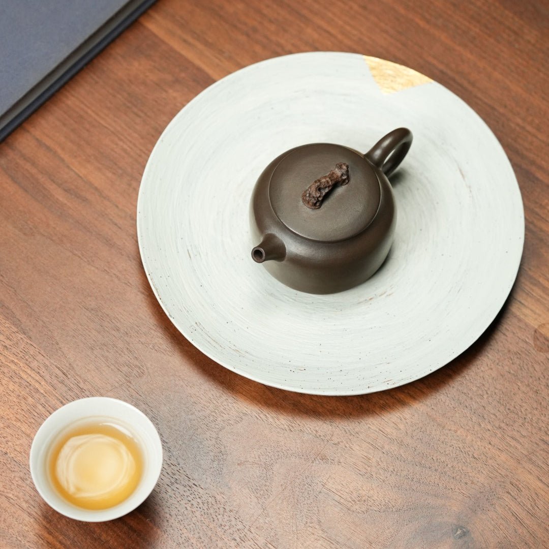 Tai Hu Shi Qu 90cc - Yixing Handmade Teapot - zycs_China