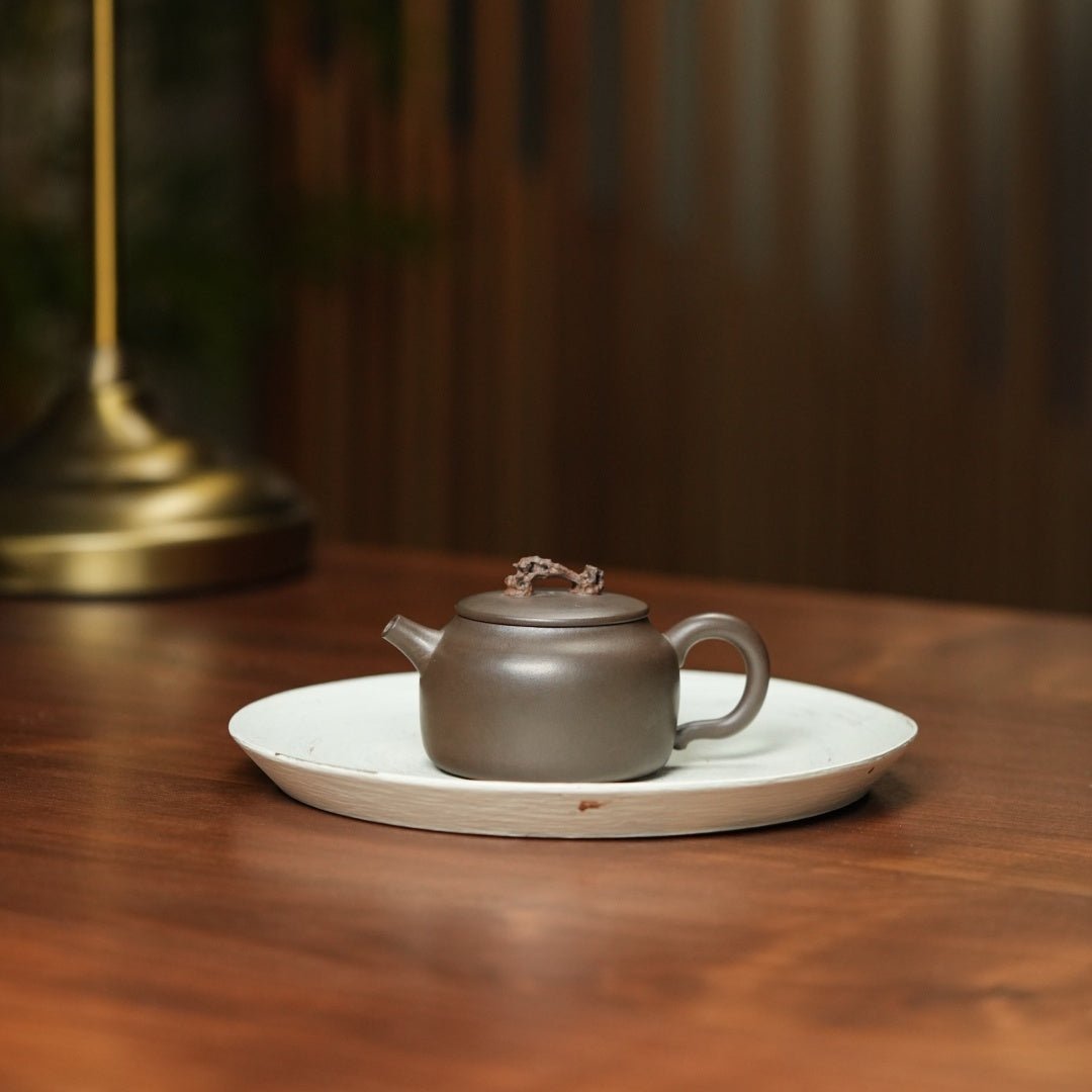 Tai Hu Shi Qu 90cc - Yixing Handmade Teapot - zycs_China