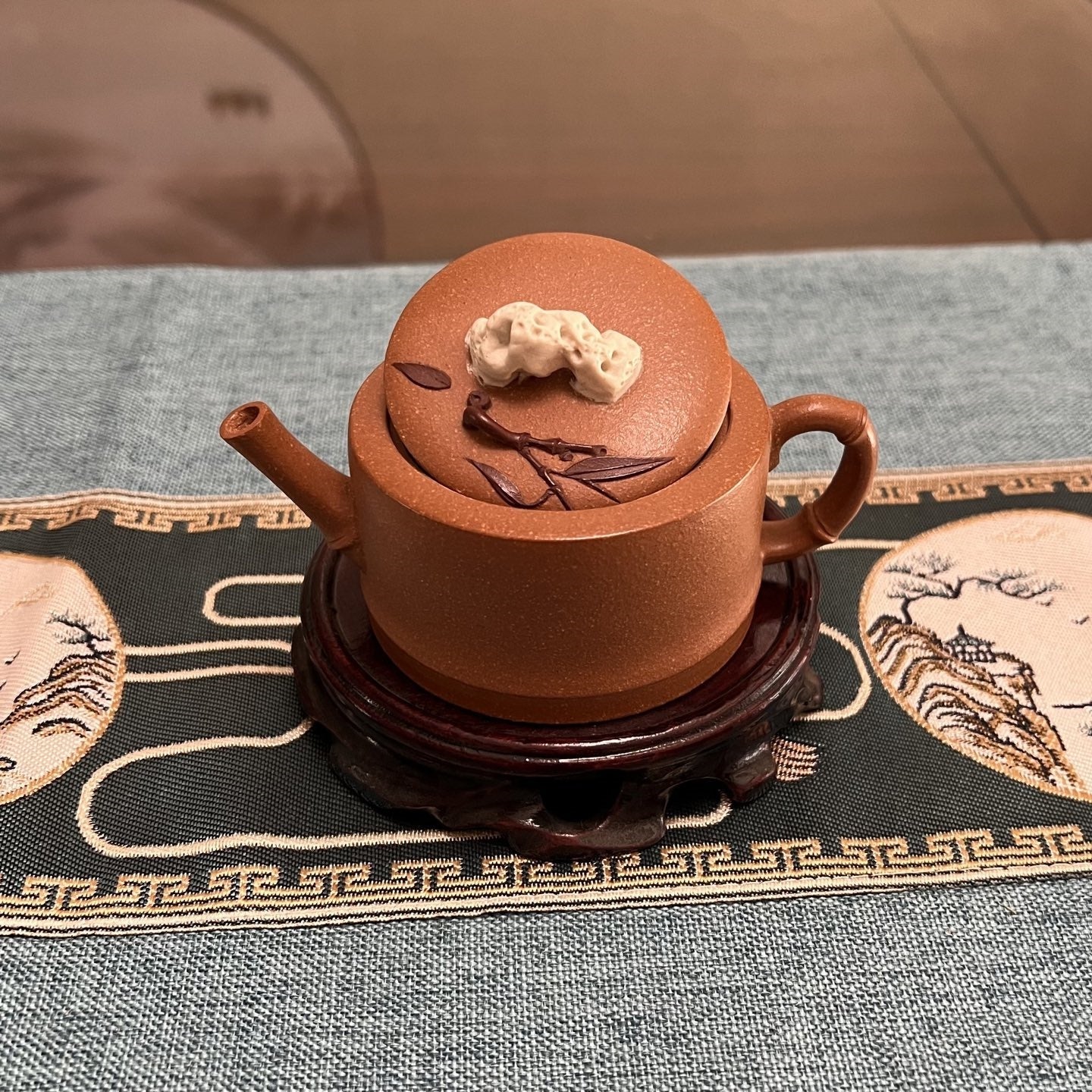 Tai Hu Shi Zhu 120cc - Yixing Handmade Teapot - zycs_China