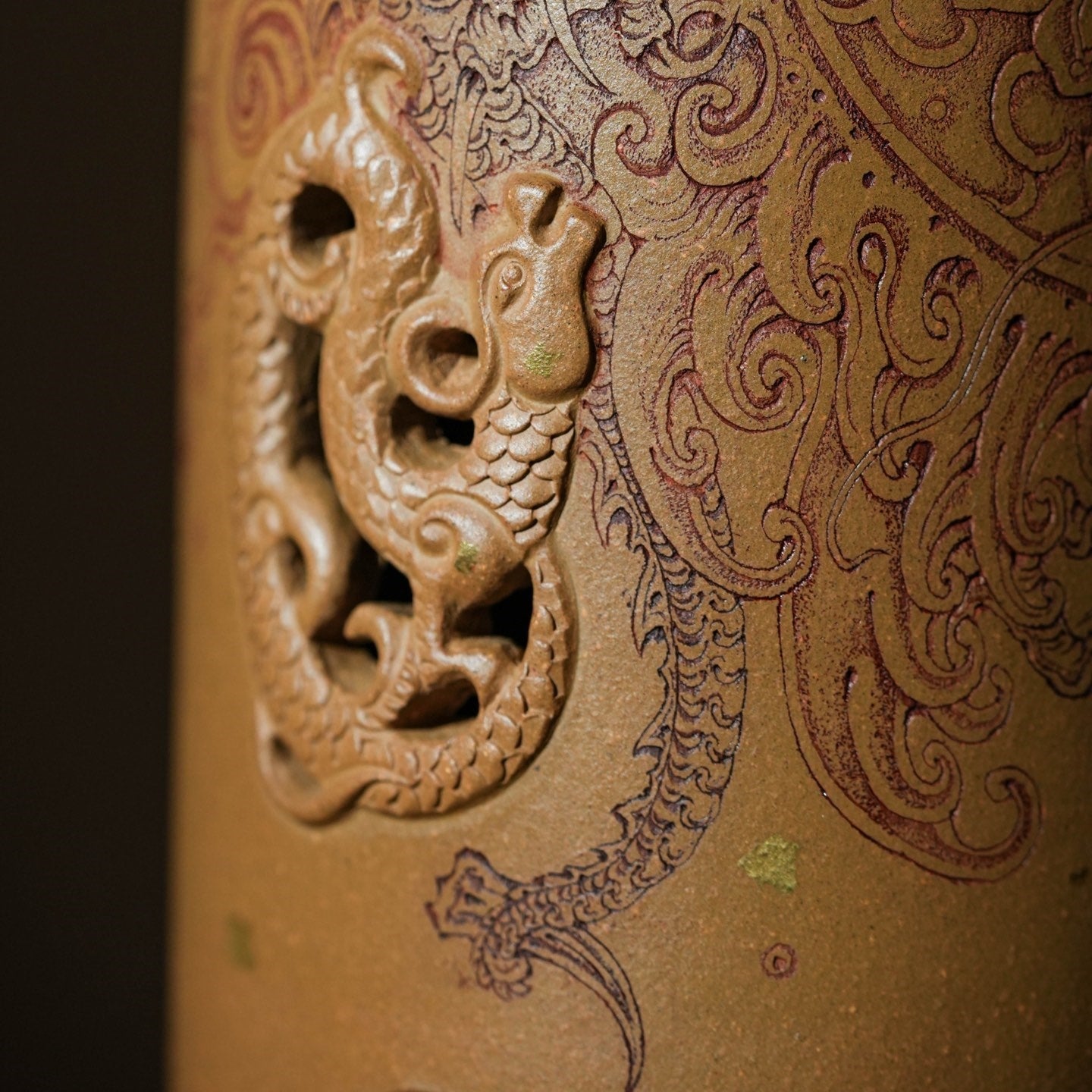 Tai Ping You Xiang - Zisha Incense Burner - zycs_China