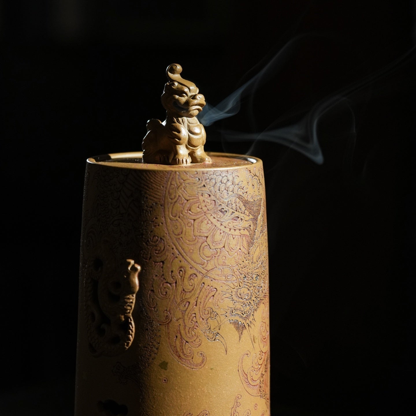 Tai Ping You Xiang - Zisha Incense Burner - zycs_China
