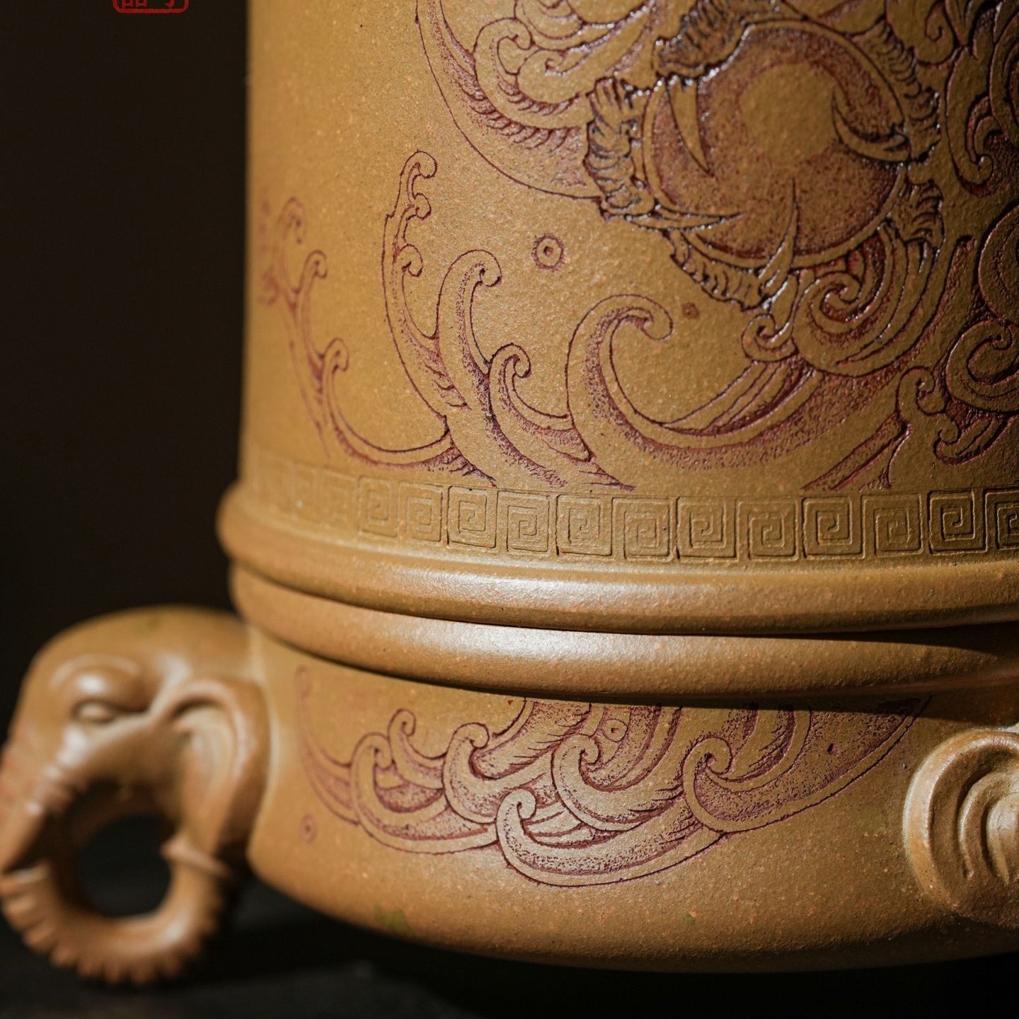 Tai Ping You Xiang - Zisha Incense Burner - zycs_China