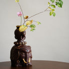 Tai Ping You Xiang - Zisha Sculpture - zycs_China
