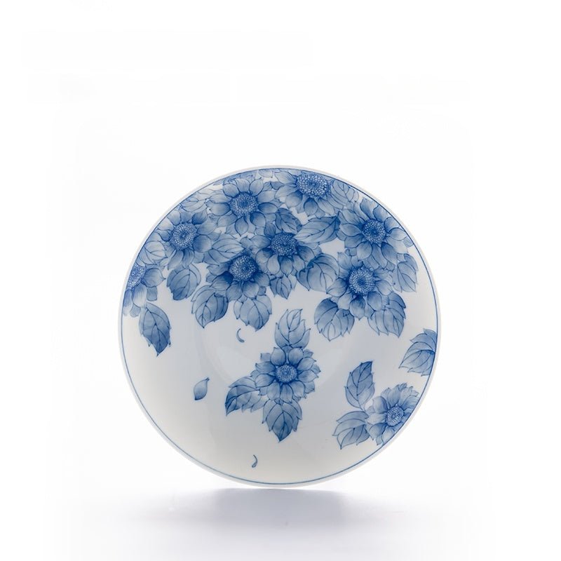Tai Yang Hua 120cc - Jing De Zhen Porcelain Gaiwan - zycs_China