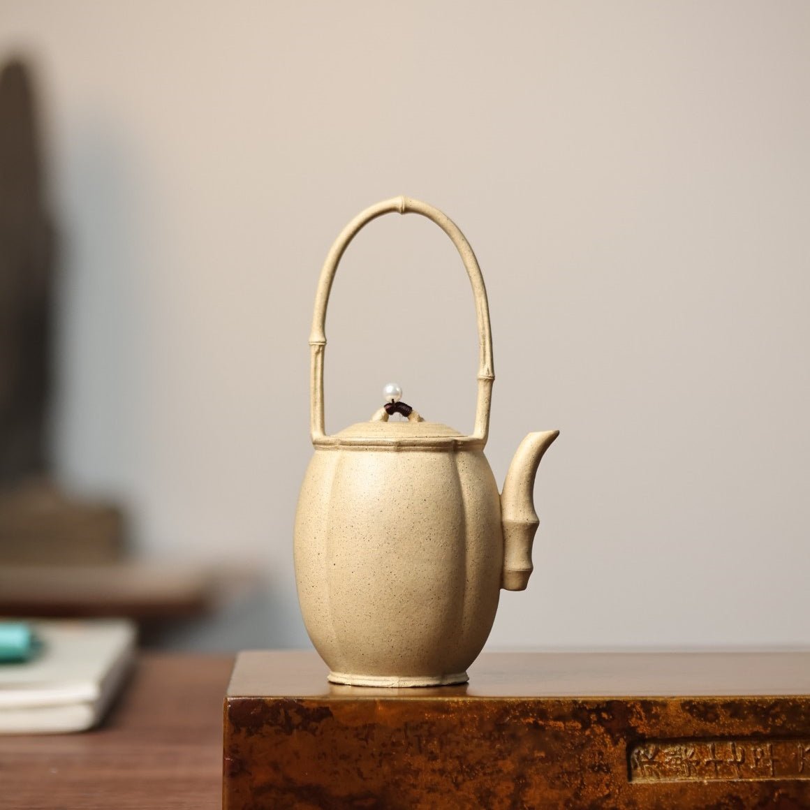 Tan Hua Ti Liang 150cc - Yixing Handmade Teapot - zycs_China