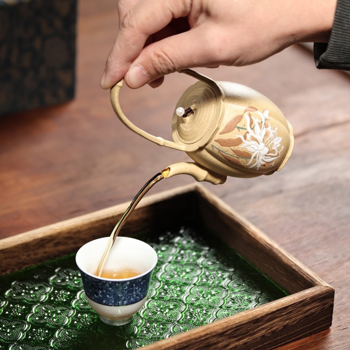 Tan Hua Ti Liang 150cc - Yixing Handmade Teapot - zycs_China