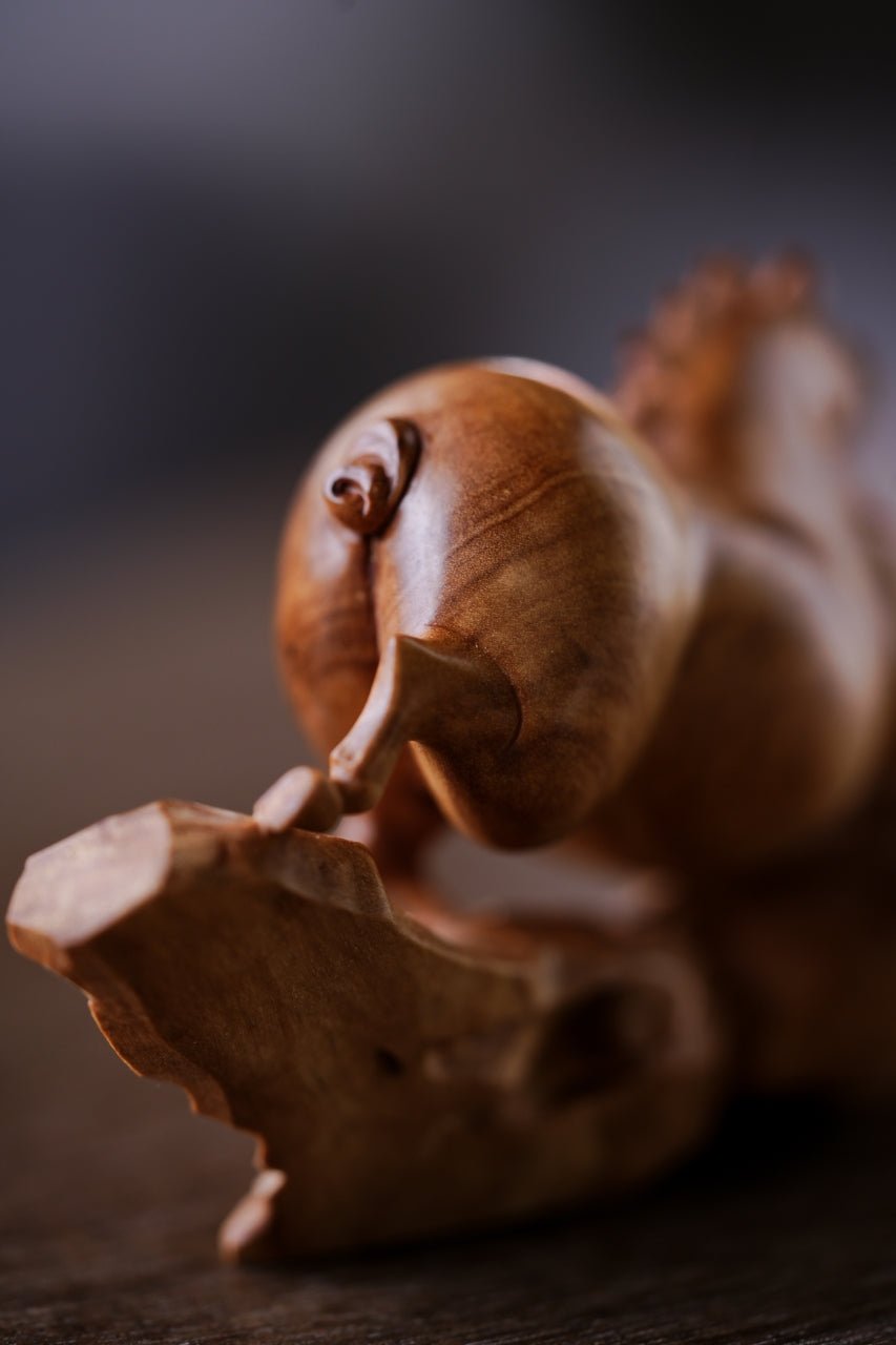 Tang Ma - Wood Sculpture - zycs_China