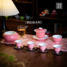 Tao Hong - Jing De Zhen Porcelain Gaiwan - zycs_China