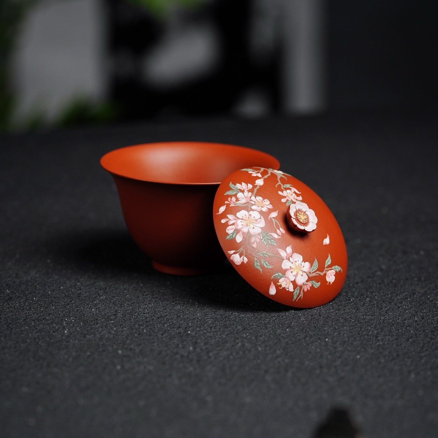 Tao Hua 140cc - Yixing Handmade Gaiwan - zycs_China