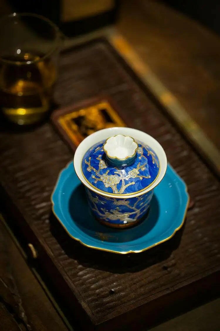 Tao Hua - Jing De Zhen Porcelain Gaiwan - zycs_China