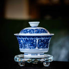 Tao Tie 140cc - Jing De Zhen Porcelain Gaiwan - zycs_China